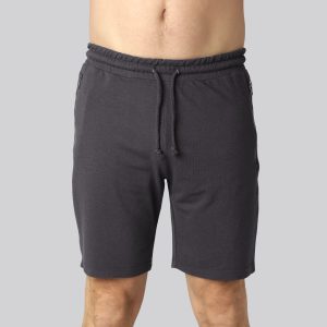 Bambus shorts i koksgrå til mænd - Bambuni