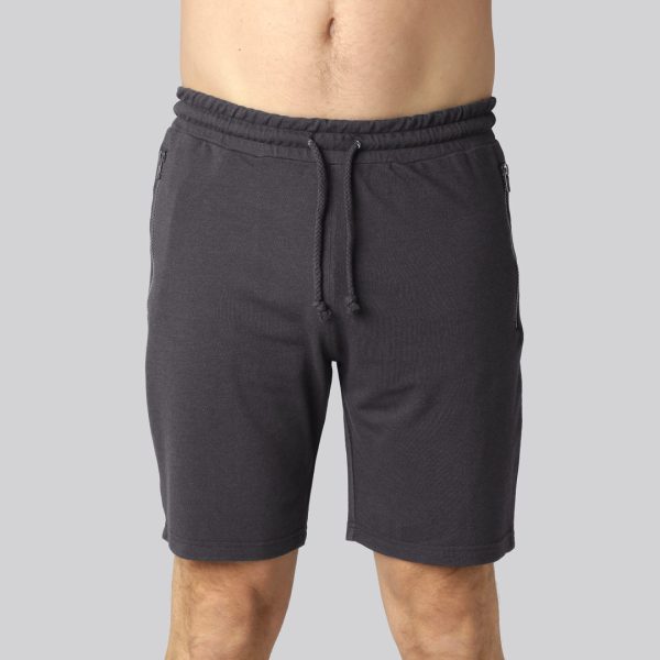 Bambus shorts i koksgrå til mænd - Bambuni