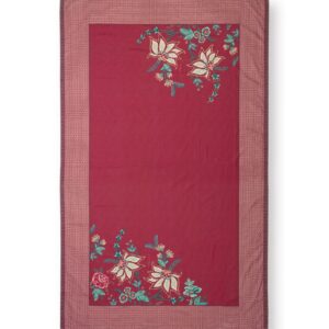 Table Cloth Flower Festival Dark Pink 150x300cm