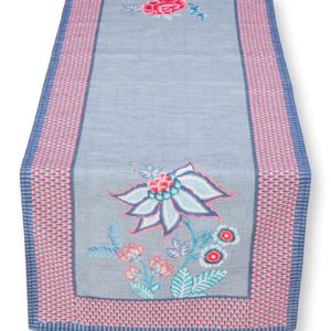 Table Runner Flower Festival Blue 50x150cm