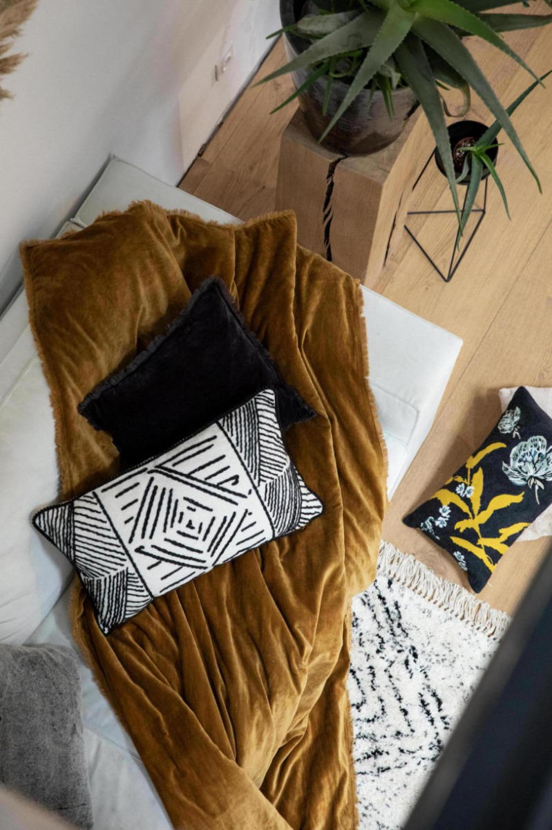 Fara Plaid 135 x 200 cm Bronze