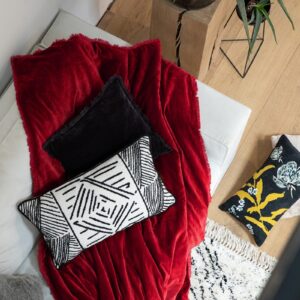 Fara Plaid 135 x 200 cm Rubis