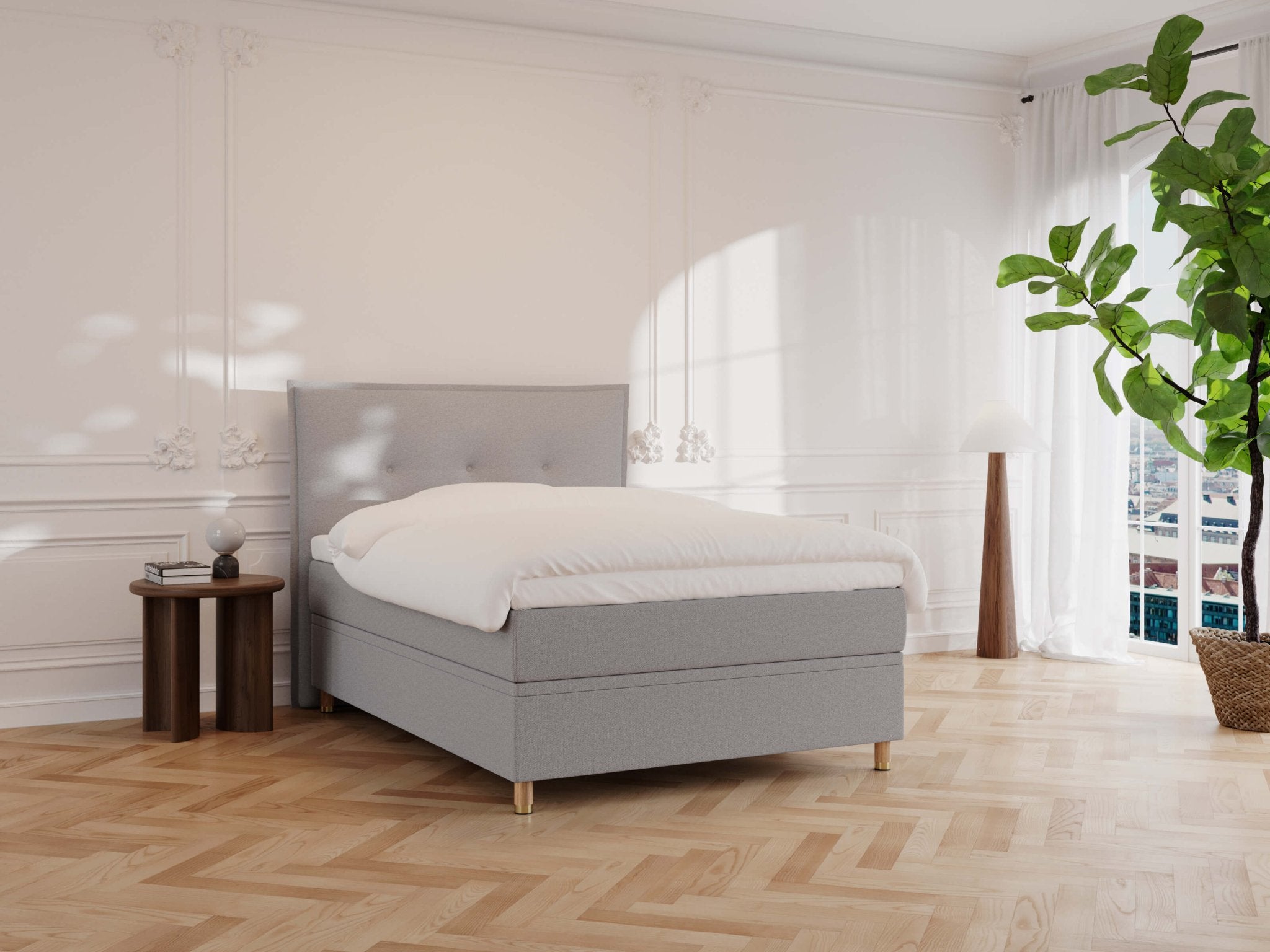 Alva Älv | 140x200 | Lys grå