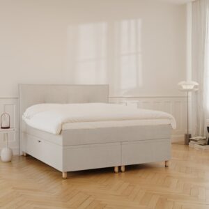 Alva Fjäll Grande | 180x200 | Bouclé cream