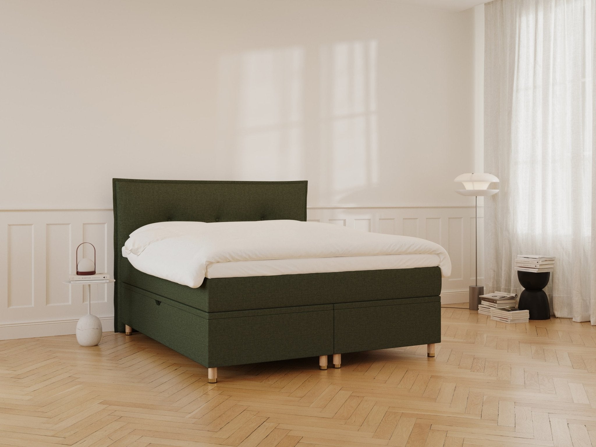 Alva Nordlys Grande | 180x210 | Dyb grøn