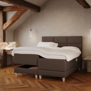 Aura Fjäll | 180x200 | Mørk brun