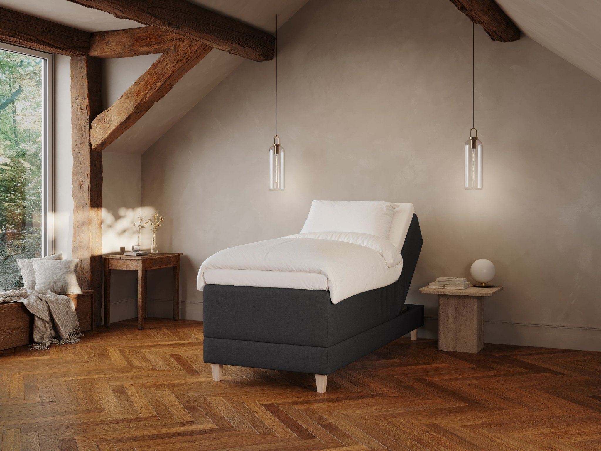 Aura Fjäll | 90x210 | Antracit