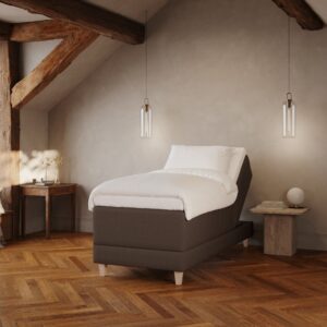 Aura Fjäll | 80x200 | Mørk brun