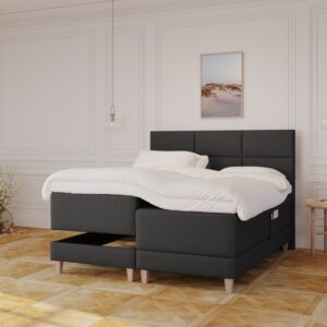 Aura Fjord | 160x200 | Antracit