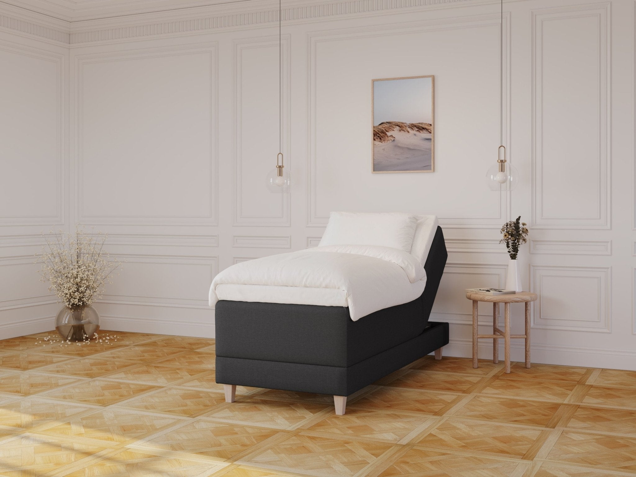 Aura Fjord | 90x210 | Antracit