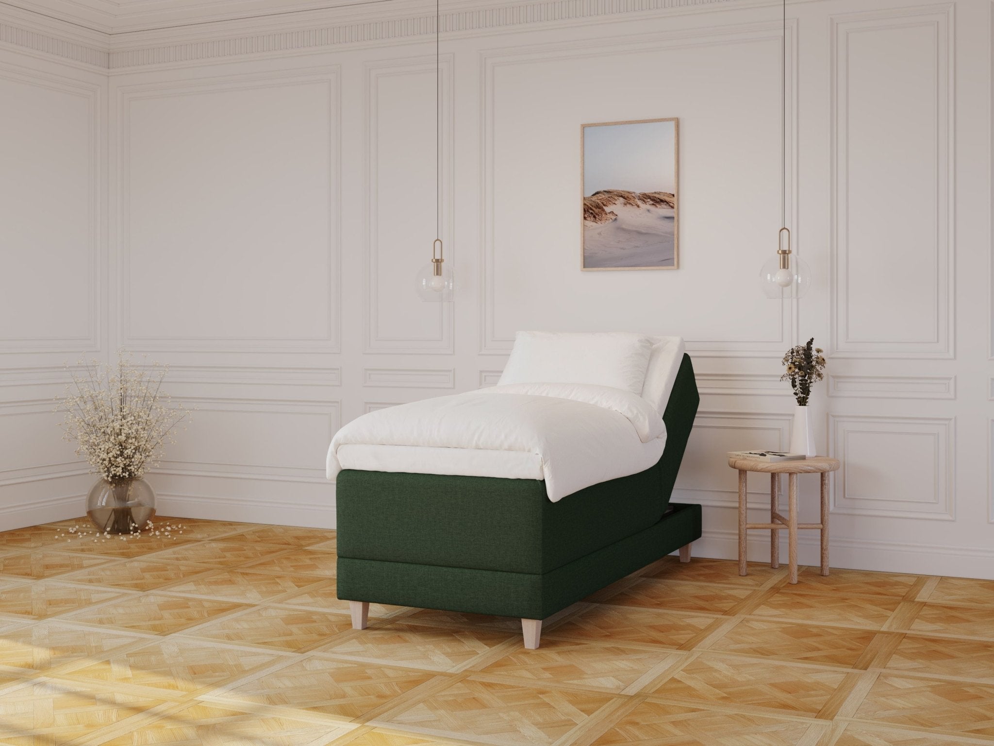 Aura Fjord | 80x200 | Dyb grøn