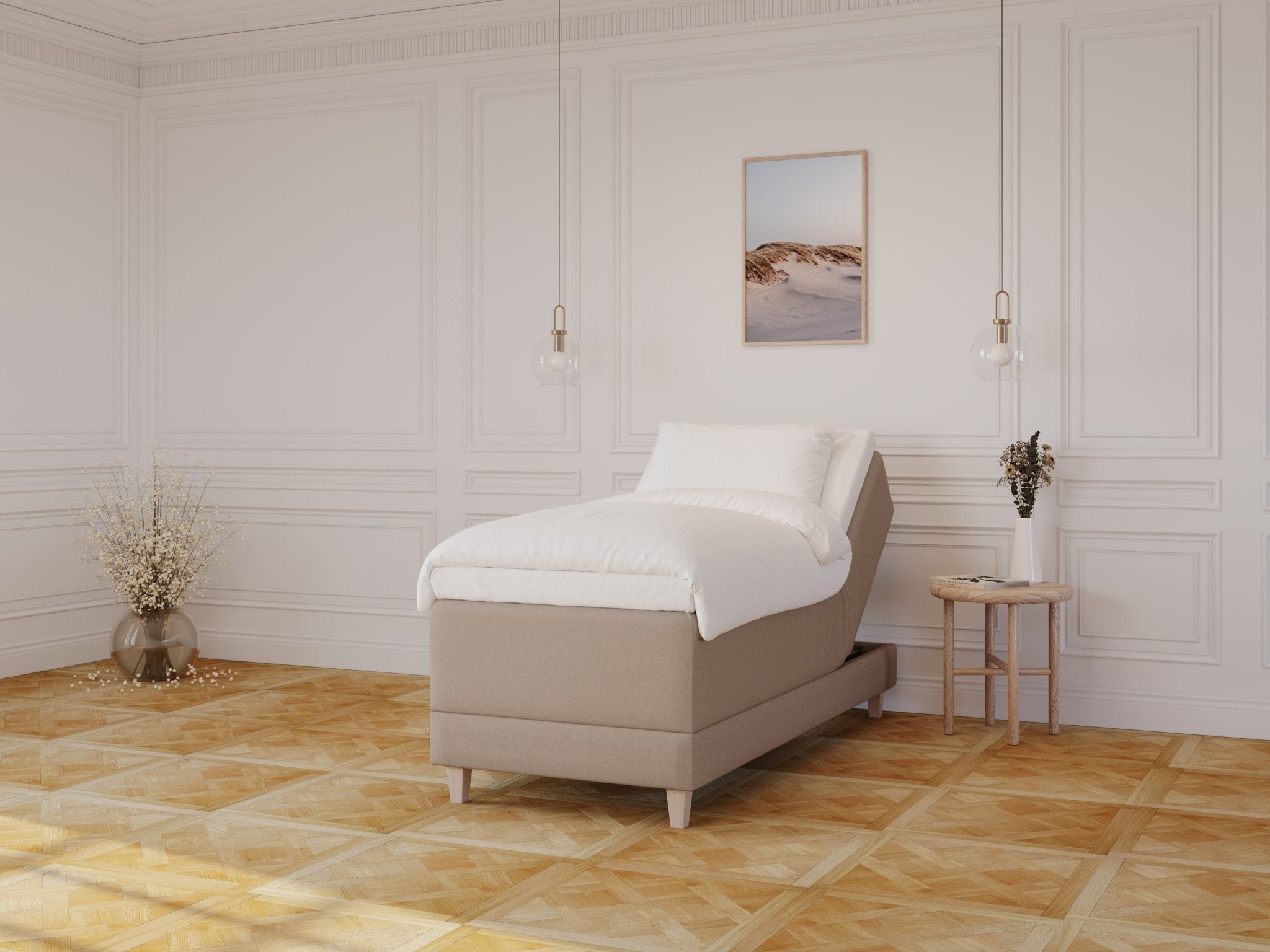 Aura Fjord | 90x210 | Brun