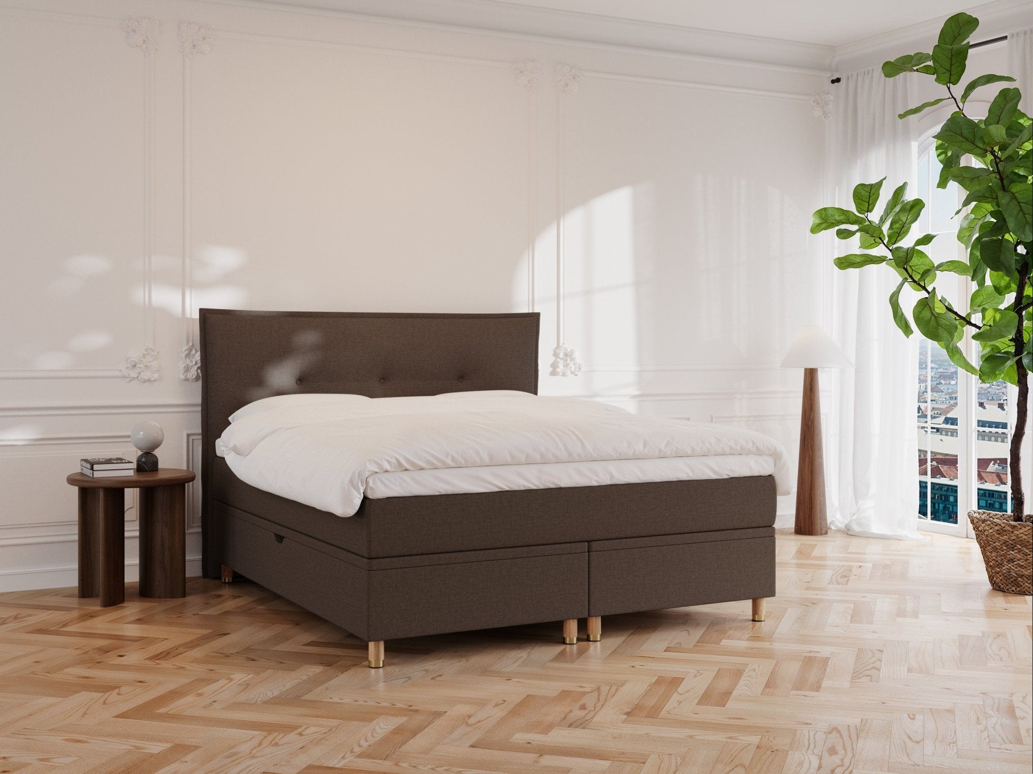 Alva Älv | 180x210 | Mørk brun