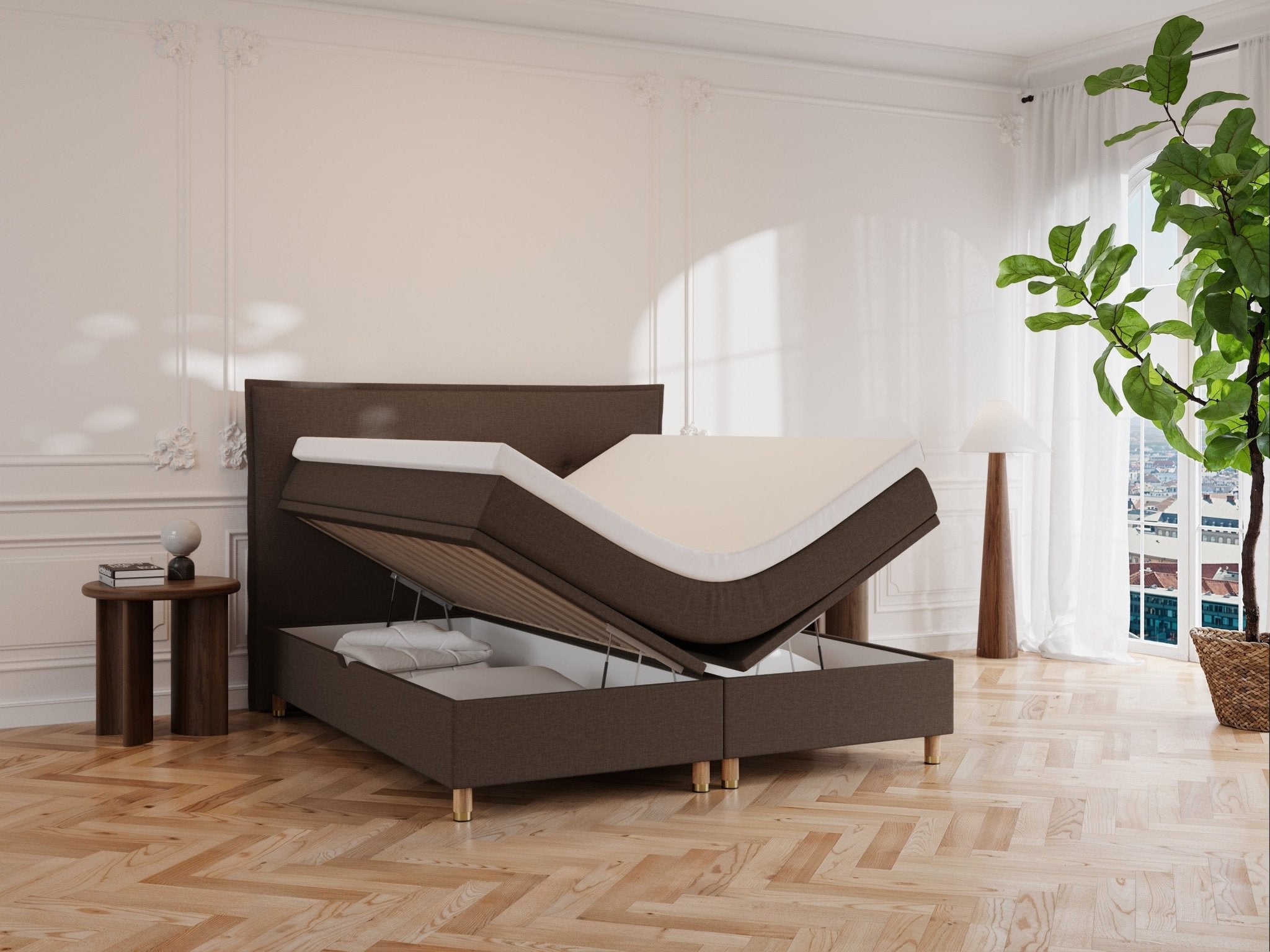 Alva Älv | 160x200 | Mørk brun