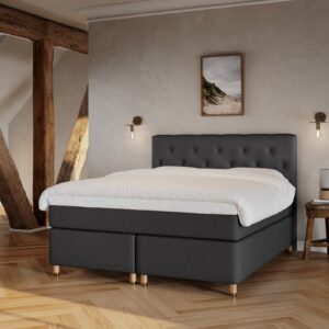 Nora Fjord | 160x200 | Antracit