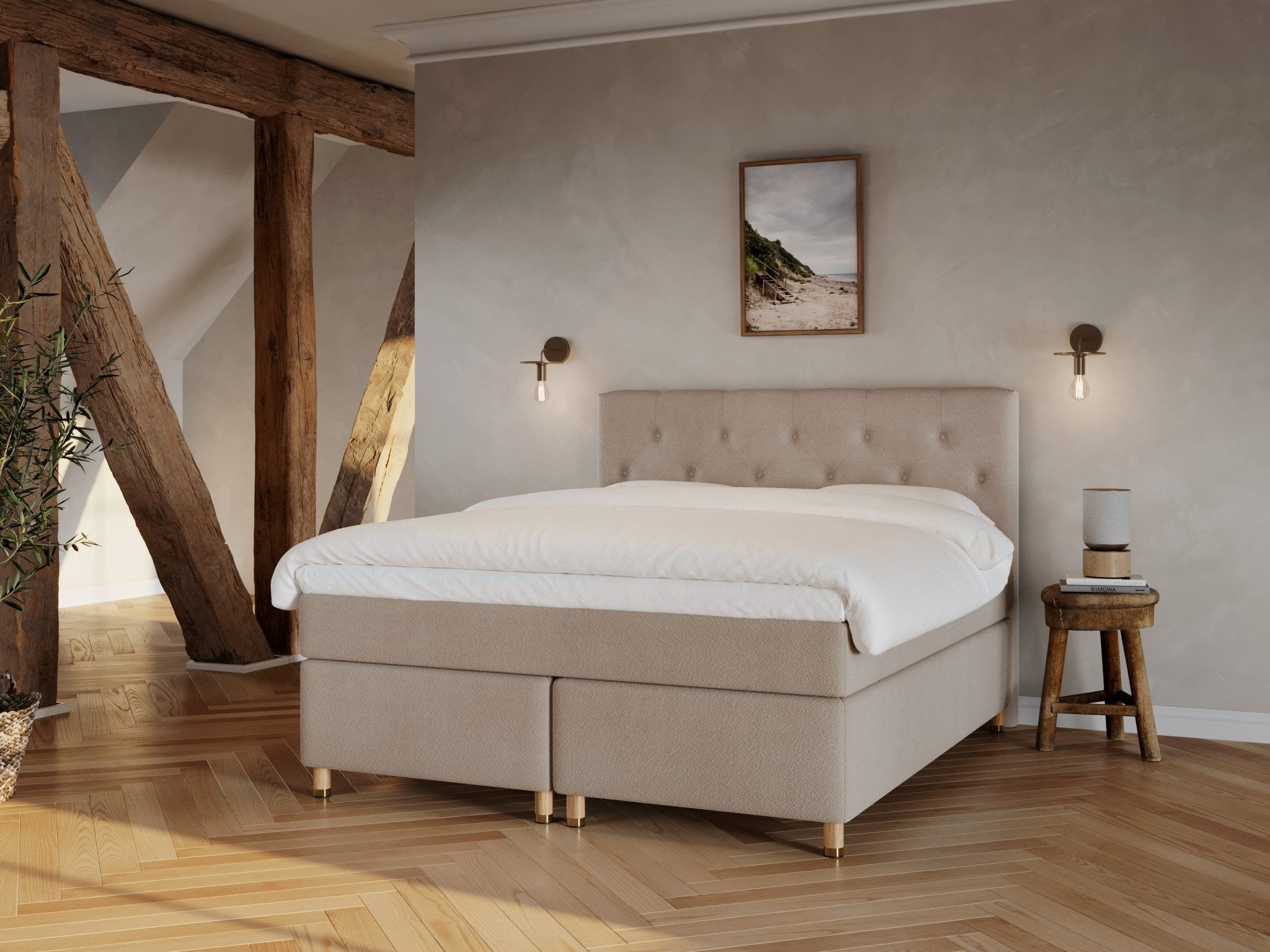 Nora Fjord | 180x210 | Bouclé latte