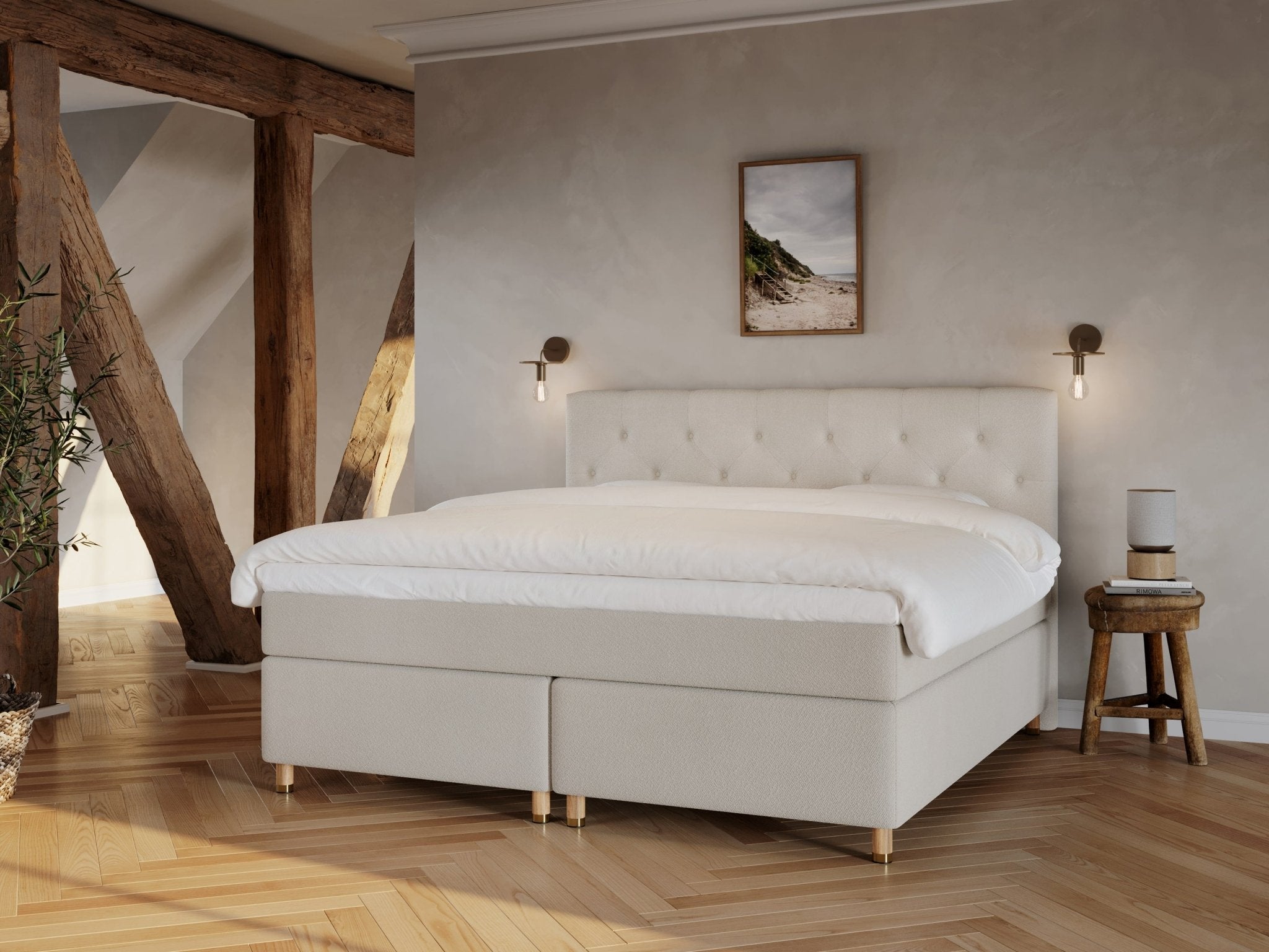 Nora Fjord | 210x210 | Bouclé cream