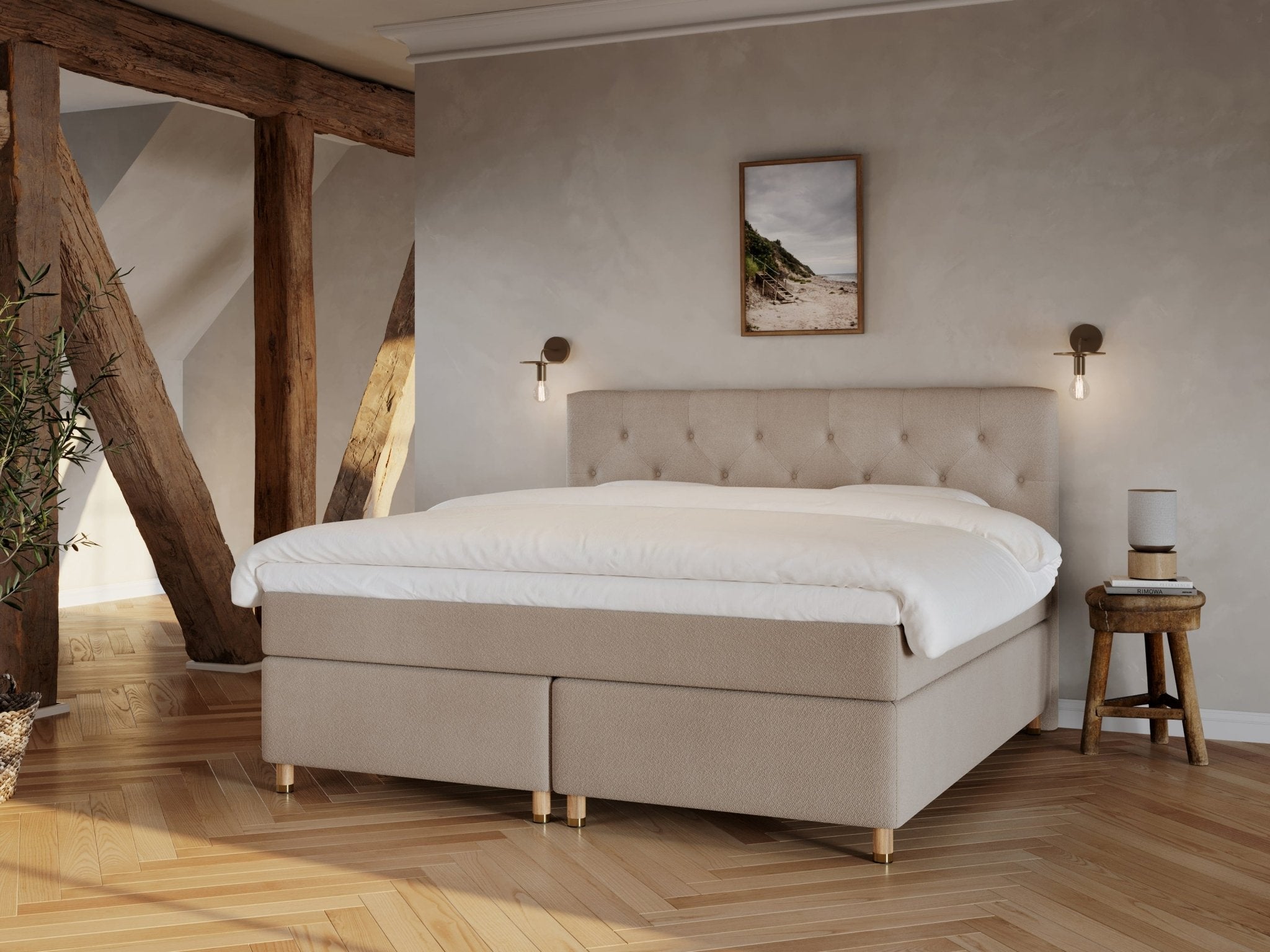 Nora Fjord | 220x220 | Bouclé latte