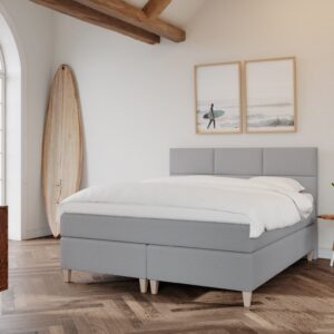 Snefrid Nordlys | 180x210 | Lys grå