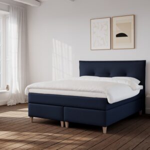 Snefrid Nordlys | 180x210 | Dyb blå