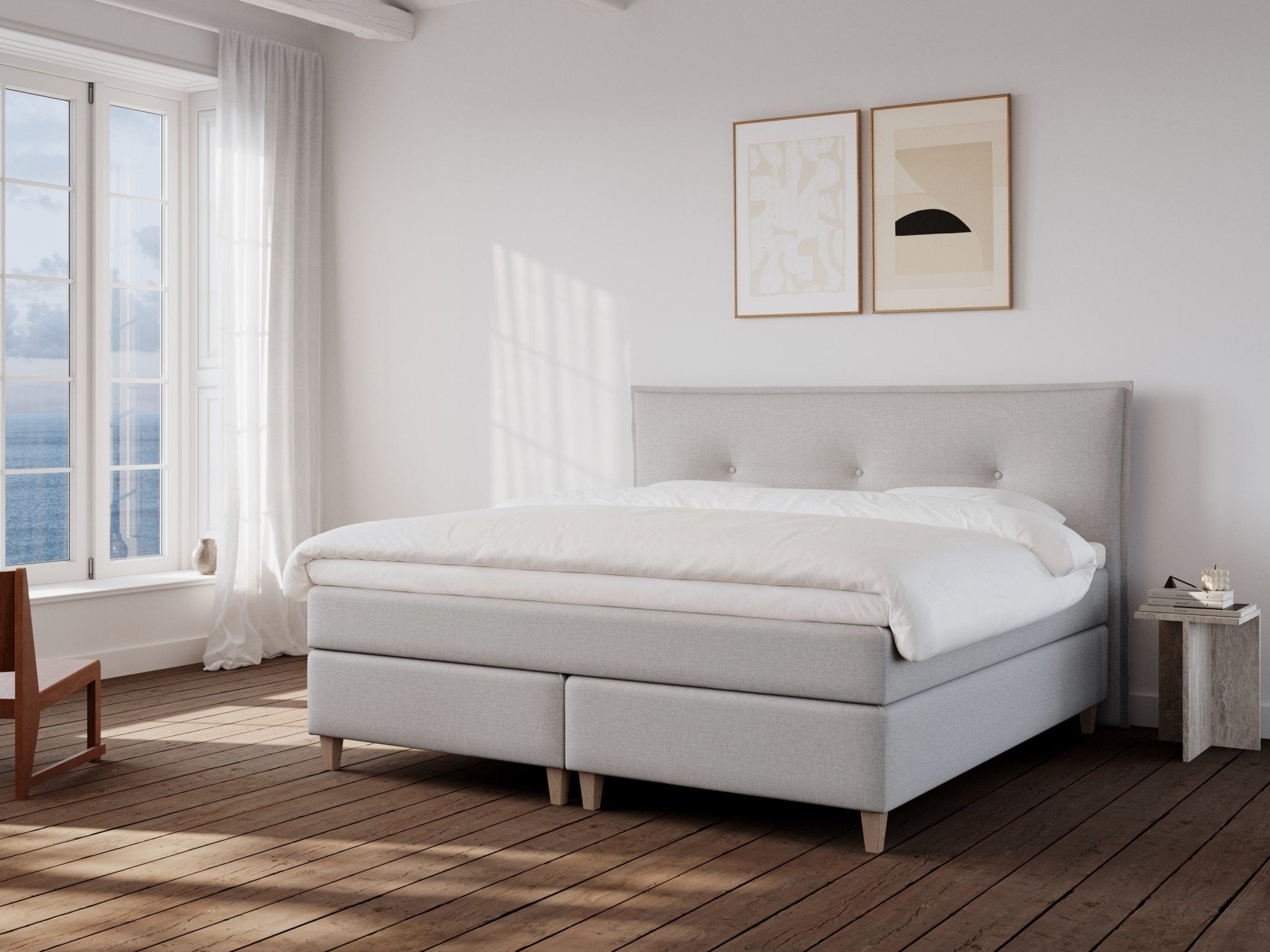 Snefrid Nordlys | 220x220 | Lys grå