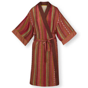 S  Noelle Kimono Ribbon Red/Pink S