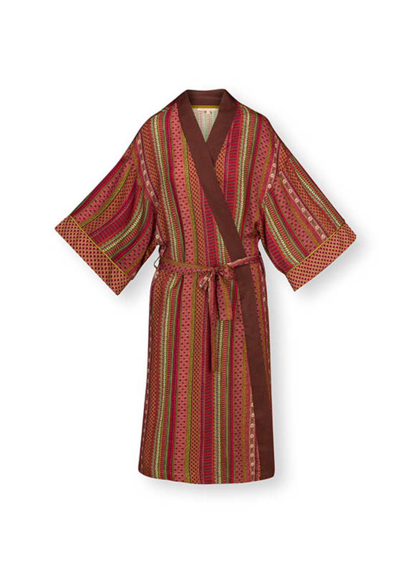 XXL Noelle Kimono Ribbon Red/Pink
