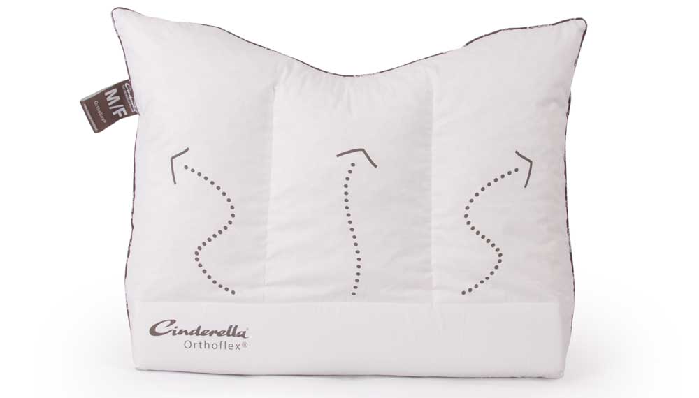 Eurodun - Ergonomisk Orthoflex Hovedpude - Fast -Høj 60 x 70