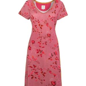 S  Djoy Short Sleeve Nightdress Tokyo Blossom Red