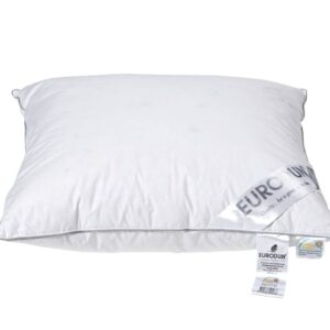 Eurodun - Moskusdun 3 kammer luksus Hovedpude - Large 60 x 63