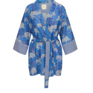 Pip Studio Kimono Flora Firenze Cobalt Blue-XX-Large