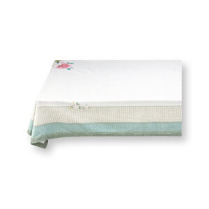 Table Cloth Blushing Birds Khaki 150x250cm