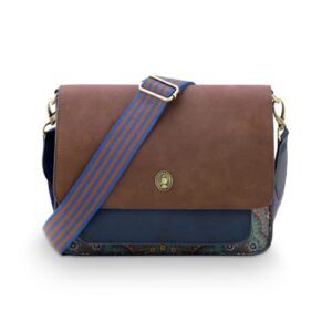 Fenna Cross Body Bag Medium Jabali Blue 25x7x20cm