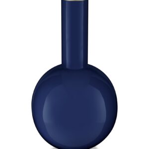 Vase Metal Small Dark Blue 15x26cm