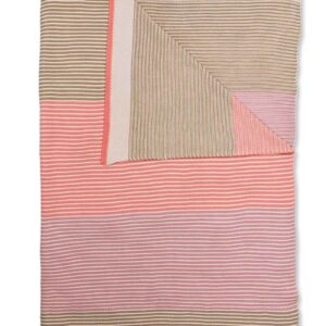 PIP Blockstripe Throw Pastel 130x170