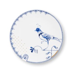 Plate Pip&The Blue Bird White 18cm