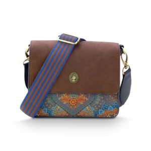 Fenna Cross Body Bag Small Jabali Blue 19x6x16cm