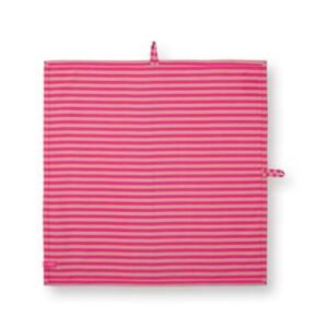 Set/2 Tea Towels Stripes Pink 65x65cm