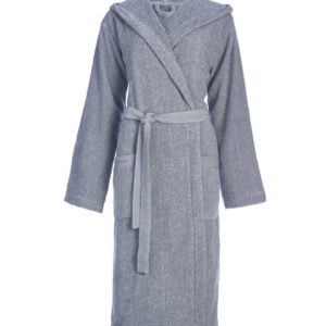 Marc Ó Polo Melange Morgenkåbe nistret støvet blå - XL