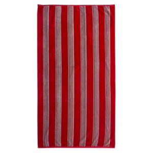 Fransk Melango strandhåndklæde Rød 90x170cm
