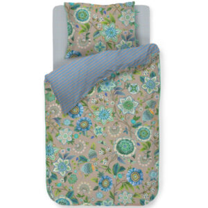 PIP Studio Viva La Vida Blue 140x220/60x63 cm