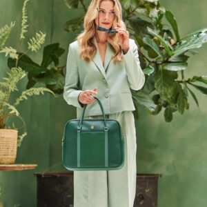 Pip studio Felice Handbag large Green 33,5x11x28 cm
