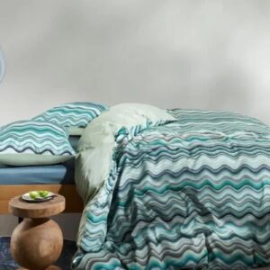 Essenza Sol Duvet cover Comforting green 140x220