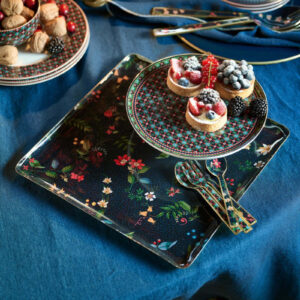 Tray Fancy Small Blue 26x30cm