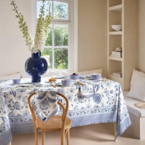 Pip Studio Table Cloth Royal Regal Flower Blue 160x310cm