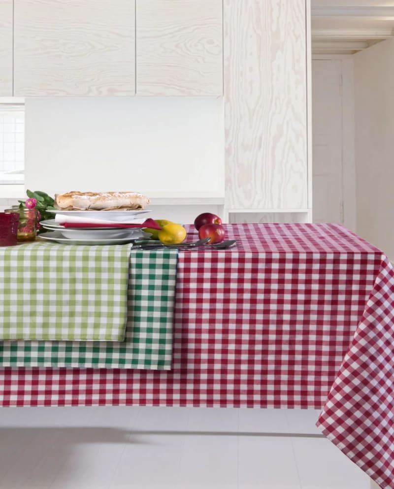 Textilvoksdug Vichy Sara Ronjo, 150x250 cm