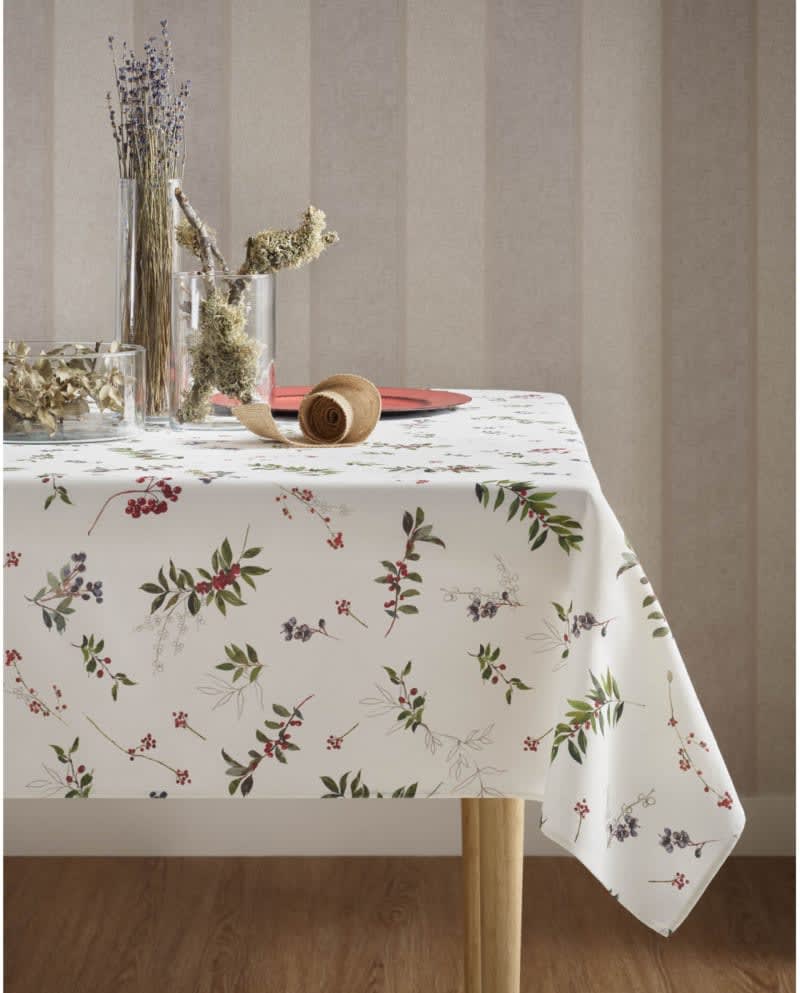 Textilvoksdug 8082 Berries Allover 150 rund