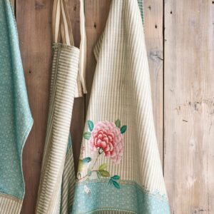 Tea Towel Blushing Birds Bird Khaki 50x70cm