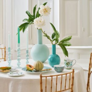 Pip Studio Vase Metal Large Matt Light Blue 24.5x42cm