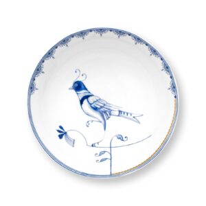 Bowl Pip&The Blue Bird White 15cm